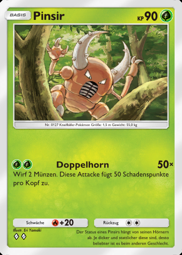 Pinsir #026 · Unschlagbare Gene (A1)