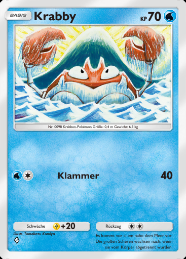 Krabby #068 · Unschlagbare Gene (A1)