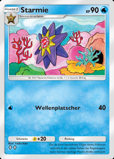 Starmie #075 · Unschlagbare Gene (A1)