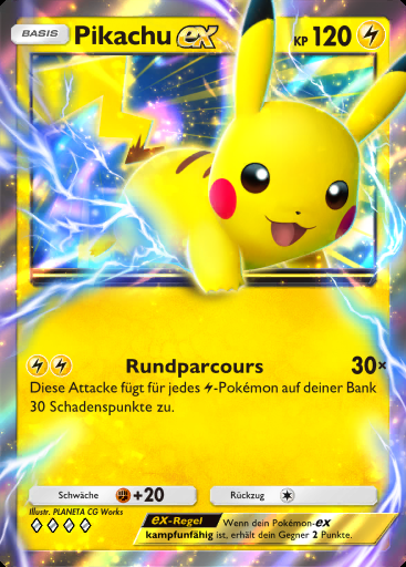 Pikachu-ex #096 · Unschlagbare Gene (A1)