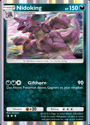 Nidoking #171 · Unschlagbare Gene (A1)