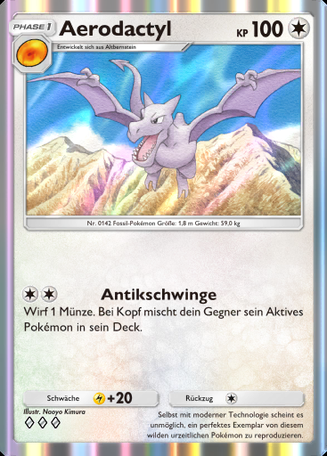 Aerodactyl #210 · Unschlagbare Gene (A1)