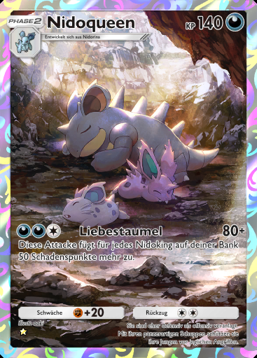 Nidoqueen #240 · Unschlagbare Gene (A1)