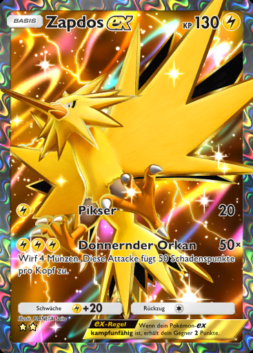 Zapdos-ex #260 · Unschlagbare Gene (A1)