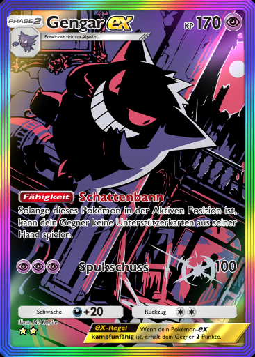 Gengar-ex #277 · Unschlagbare Gene (A1)