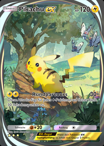 Pikachu-ex #281 · Unschlagbare Gene (A1)