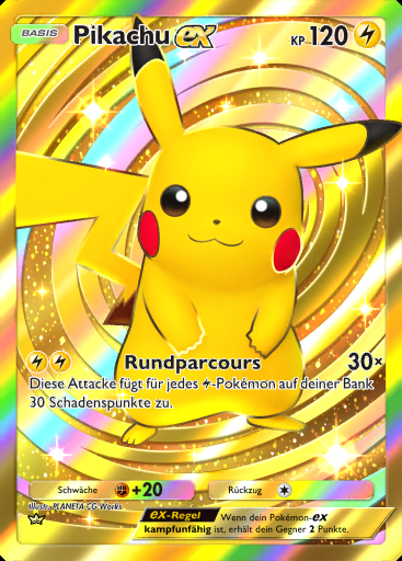Pikachu-ex #285 · Unschlagbare Gene (A1)