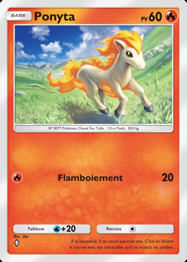 Ponyta #042 · Puissance Génétique (A1)