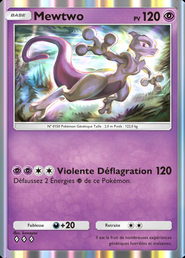 Mewtwo #128 · Puissance Génétique (A1)