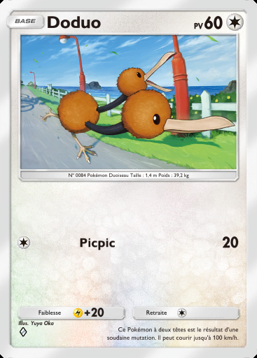 Doduo #199 · Puissance Génétique (A1)