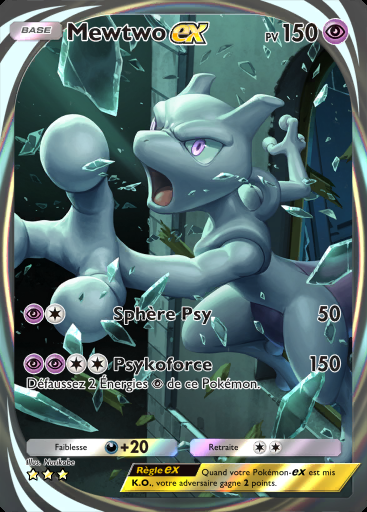 Mewtwo-ex #282 · Puissance Génétique (A1)
