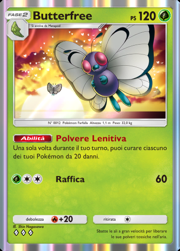 Butterfree #007 · Geni Supremi (A1)