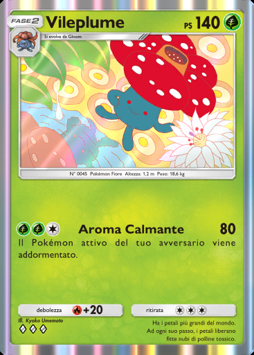 Vileplume #013 · Geni Supremi (A1)