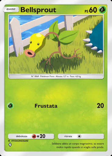 Bellsprout #018 · Geni Supremi (A1)