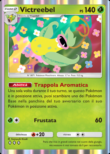 Victreebel #020 · Geni Supremi (A1)