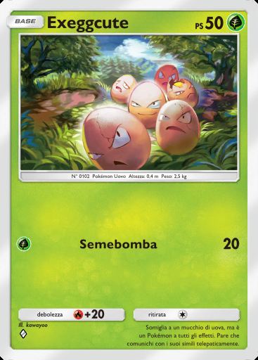 Exeggcute #021 · Geni Supremi (A1)