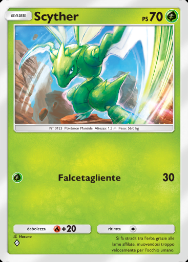 Scyther #025 · Geni Supremi (A1)