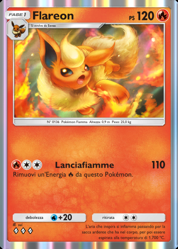 Flareon #045 · Geni Supremi (A1)