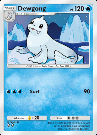 Dewgong #065 · Geni Supremi (A1)