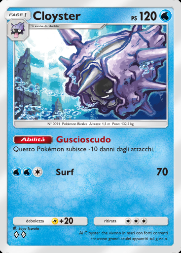 Cloyster #067 · Geni Supremi (A1)
