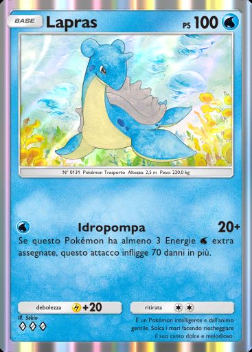 Lapras #079 · Geni Supremi (A1)