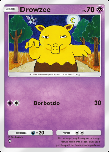 Drowzee #124 · Geni Supremi (A1)
