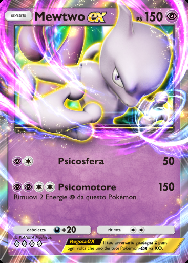 Mewtwo-ex #129 · Geni Supremi (A1)