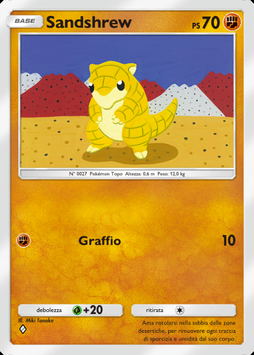 Sandshrew #137 · Geni Supremi (A1)