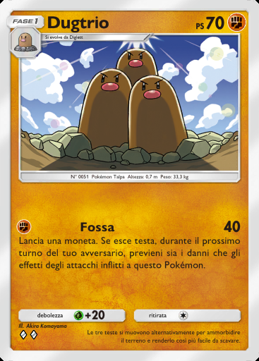 Dugtrio #140 · Geni Supremi (A1)
