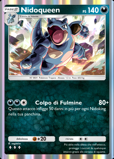 Nidoqueen #168 · Geni Supremi (A1)