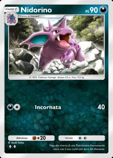 Nidorino #170 · Geni Supremi (A1)