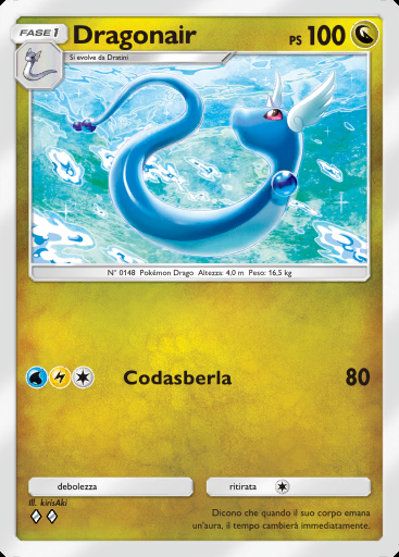 Dragonair #184 · Geni Supremi (A1)