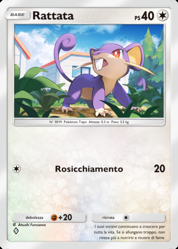 Rattata #189 · Geni Supremi (A1)