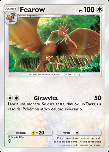 Fearow #192 · Geni Supremi (A1)