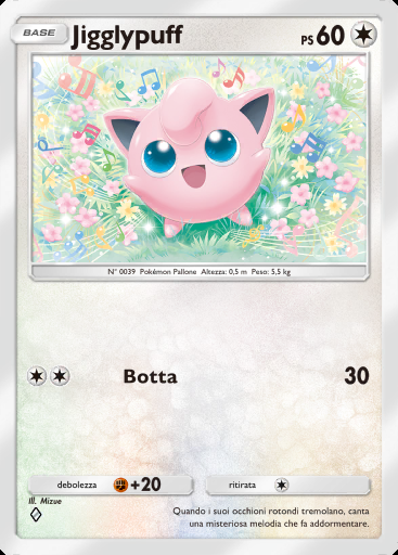 Jigglypuff #193 · Geni Supremi (A1)