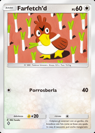 Farfetch'd #198 · Geni Supremi (A1)