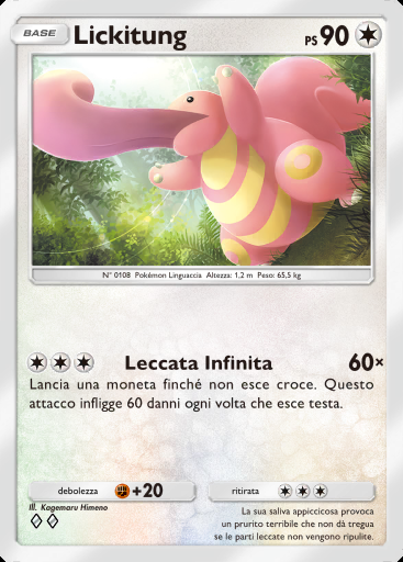 Lickitung #201 · Geni Supremi (A1)