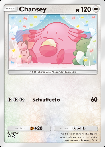 Chansey #202 · Geni Supremi (A1)