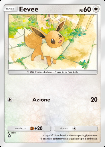 Eevee #208 · Geni Supremi (A1)