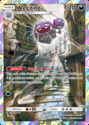 Weezing #243 · Geni Supremi (A1)