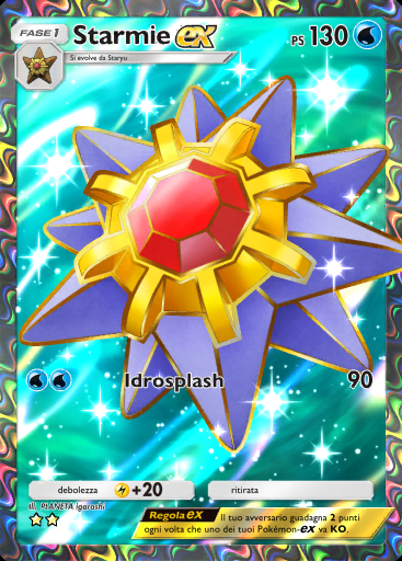 Starmie-ex #257 · Geni Supremi (A1)