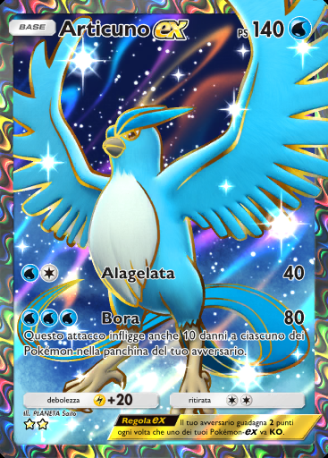 Articuno-ex #258 · Geni Supremi (A1)