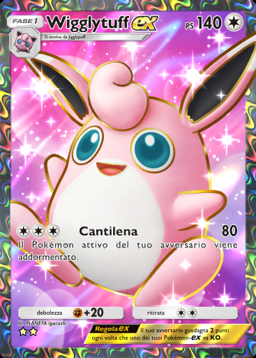 Wigglytuff-ex #265 · Geni Supremi (A1)