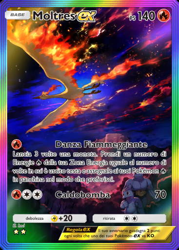 Moltres-ex #274 · Geni Supremi (A1)