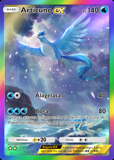 Articuno-ex #275 · Geni Supremi (A1)