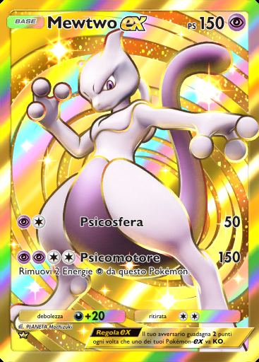 Mewtwo-ex #286 · Geni Supremi (A1)