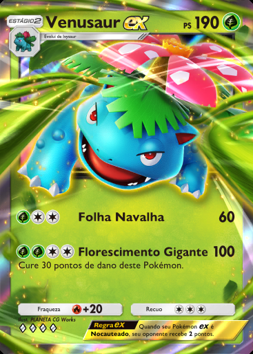 Venusaur ex #004 · Dominação Genética (A1)