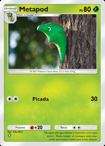 Metapod #006 · Dominação Genética (A1)