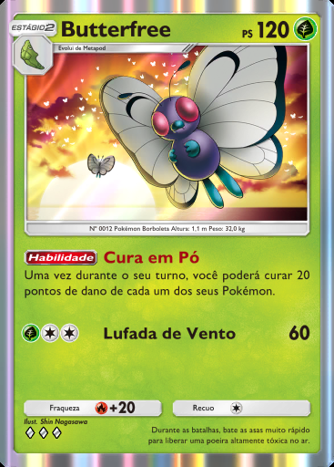 Butterfree #007 · Dominação Genética (A1)