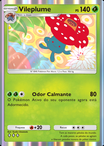 Vileplume #013 · Dominação Genética (A1)